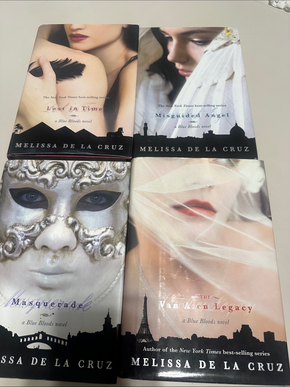 Blue Bloods Hardcover Book Set - White/Silver Covers